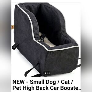 Luxurious Black Dog Car Seat by [Brand]